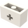 LEGO blanc Brique 1 x 2 avec Essieu Trou (ouverture &#039;+&#039; et tube inférieur) (31493 / 32064)