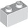 LEGO White Brick 1 x 2 with Bottom Tube (3004)