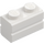 LEGO Bianco Mattoncino 1 x 2 con Embossed Bricks (98283)