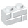 LEGO White Brick 1 x 2 with Embossed Bricks (98283)