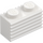 LEGO Bianco Mattoncino 1 x 2 con Griglia (2877)