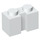 LEGO White Brick 1 x 2 with Groove (4216)