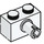 LEGO Weiß Backstein 1 x 2 mit Stift mit unterem Bolzenhalter (44865)