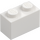 LEGO White Brick 1 x 2 with Studs on One Side (11211)