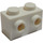 LEGO Weiß Backstein 1 x 2 mit Bolzen auf Eins Seite (11211)