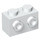 LEGO White Brick 1 x 2 with Studs on Opposite Sides (52107)