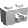 LEGO Weiß Backstein 1 x 2 mit Vertikale Clip (Lücke im Clip) (30237)