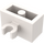 LEGO Weiß Backstein 1 x 2 mit Vertikale Clip (O-Clip öffnen) (42925 / 95820)