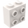 LEGO White Brick 1 x 2 x 1.6 with Studs on One Side (1939 / 22885)