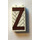 LEGO White Brick 1 x 2 x 3 with Timbered &quot;Z&quot; Shape Sticker (22886)