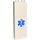 LEGO White Brick 1 x 2 x 5 with EMT Star of Life Sticker with Stud Holder (2454)