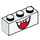 LEGO blanc Brique 1 x 3 avec Boo Open Mouth (3622 / 68985)