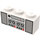 LEGO blanc Brique 1 x 3 avec Double Tape Deck et Radio (3622)