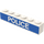 LEGO blanc Brique 1 x 6 avec &#039;Police&#039; Autocollant (3009)