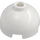 LEGO White Brick 2 x 2 Round with Dome Top (Hollow Stud, Axle Holder) (3262 / 30367)