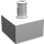 LEGO blanc Brique 2 x 2 Studless avec Verticale Épingle (4729)