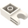 LEGO Weiß Backstein 2 x 2 mit Kugelgelenkpfanne (67696)
