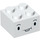 LEGO Blanco Ladrillo 2 x 2 con Cloud Cara (3003 / 38751)