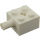 LEGO White Brick 2 x 2 with Pin and Axlehole (6232 / 42929)