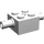 LEGO White Brick 2 x 2 with Pins and Axlehole (30000 / 65514)