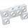 LEGO White Brick 2 x 4 x 0.7 with Front Studs and Thin Side Arches (14520)