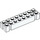 LEGO Bianco Mattoncino 2 x 8 con Axleholes e 6 Notches (30520)