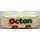 LEGO White Brick 3 x 3 Facet with Octan Sticker (2462)