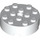 LEGO White Brick 4 x 4 Round with Hole (87081)