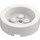 LEGO hvid Klods 4 x 4 Rund med Recessed Centrum (68325)