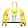 LEGO White Bride Torso (973 / 88585)