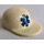 LEGO White Cap with Blue EMT Star of Life logo with Long Flat Bill (4485)