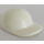 LEGO White Cap with Short Curved Bill with Short Curved Bill (86035)