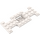 LEGO blanc Auto Base 4 x 10 x 0.67 avec 2 x 2 Open Centre (4212)