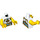 LEGO White Chang&#039;e Minifig Torso (973 / 76382)