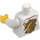 LEGO White Chef Minifig Torso (973 / 76382)