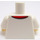 LEGO Weiß Chef Minifigur Torso ohne Hemdfalten (973 / 76382)