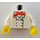 LEGO Wit Chef Torso (973)