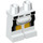 LEGO Blanco Chevrolet Corvette C8.R Conductor Minifigura Caderas y piernas (3815 / 72335)