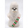 LEGO Blanco Chewbacca Cabeza con Snow Atuendo (26352)