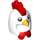 LEGO White Chicken Costume Head Cover (12553)