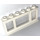 LEGO White Classic Window 1 x 6 x 2 with Extended Lip and with Glass (645)
