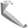LEGO Weiß Klaue mit Achse Loch (Bionicle-Auge) (41669 / 48267)