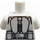 LEGO Hvit Clone Kaptein Vaughn Minifigur Overkropp (973 / 76382)