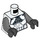 LEGO blanc Clone Gunner Torse (973 / 76382)