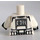 LEGO Wit Clone Piloot Flight Pak Torso (76382 / 88585)