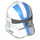 LEGO White Clone Trooper Helmet (Phase 2) with 501st Legion (11217 / 12963)