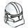 LEGO Bianco Clone Trooper Casco (Phase 2) con Nero Lines (11217 / 16694)