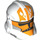 LEGO Wit Clone Trooper Helm met Gaten met 332nd Company (11217 / 104322)