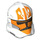 LEGO White Clone Trooper Helmet with Holes with 332nd Company (11217 / 104322)