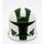 LEGO Wit Clone Trooper Helm met Gaten met Clone Commander Gree Patroon (61189 / 74820)